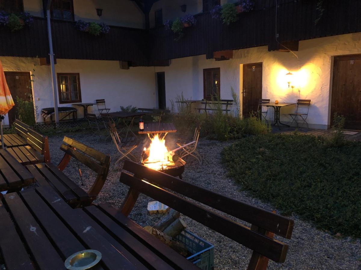 Pension Untere Rauner Muehle Bad Brambach Buitenkant foto
